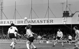 Graham French watches on waiting to pounce