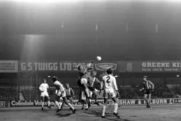 The Bury keeper wins again as Alan West looks on