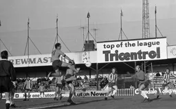 John Aston nets the Town's first goal