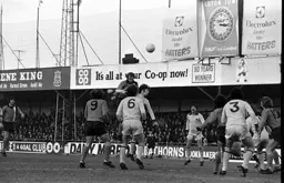 John Faulkner goes for goal