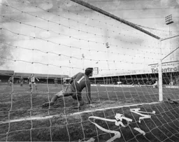 Jimmy Ryan nets the Town's opener from the spot