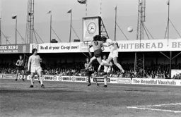 Barry Butlin with another great leap