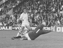 Jimmy Husband scores the Town's first goal