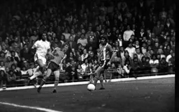 John Ryan and Don Shanks combine to clear another attack