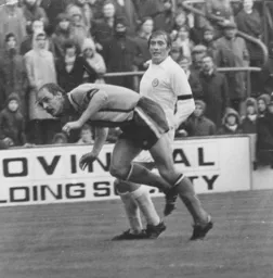 John Faulkner intercepts another Leeds attack