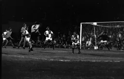 John Ryan fires in a shot