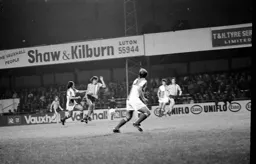 Peter Anderson battles through the Rovers rearguard