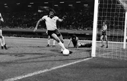 Coventry defender clears his lines