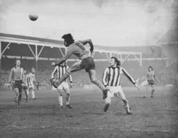 Alan Garner heads in the Town's second goal