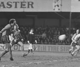 All watch as John Aston takes aim