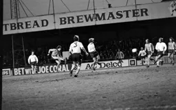 Peter Anderson fires towards goal
