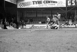 John Aston scores Town’s goal