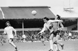 Jimmy Husband clothlined by Tottenham defender