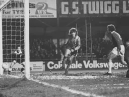 Peter Anderson has just netted the Town's second goal