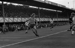 Andy King slots the ball through