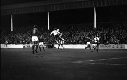 Alan West in a midfield battle