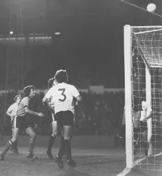 Peter Anderson watches a late effort go over the bar