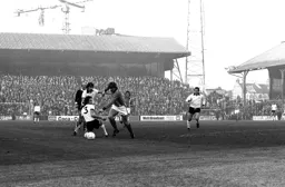 Alan West gets away from ex Luton favourite Alan Slough