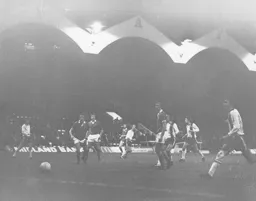 Peter Anderson, in his last game for the Hatters, rifles home his second goal