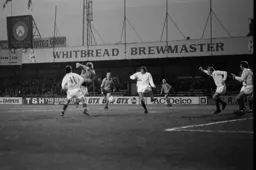 Alan West gets a shot goalbound