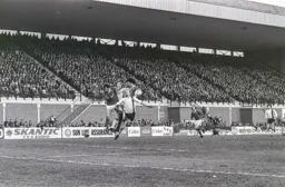 Ron Futcher in an aerial dual