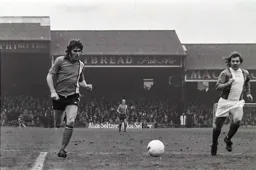 John Ryan on a typical marauding run