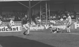 Dixie Deans nets the first goal