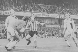 Keith Barber gathers the ball