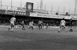 Ricky Hill gets involved on the edge of the box