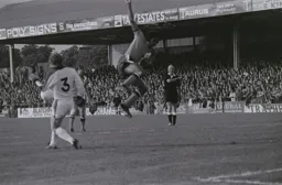 Ricky Hill doing some acrobatics