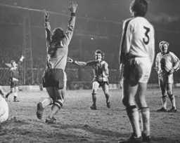 Jimmy Husband has just score the Town's last minute winner