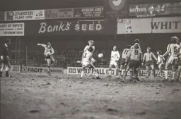 Steve Buckley shoots through a crowded area