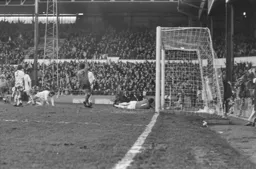 Ron Futcher turns to celebrate
