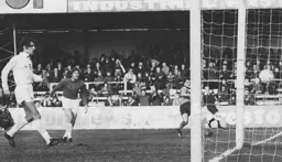 Lil Fuccillo scores the Town's second goal from a narrow angle