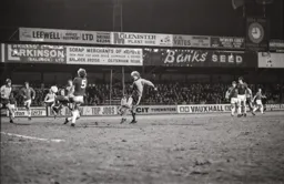 Ron Futcher fires in a late shot