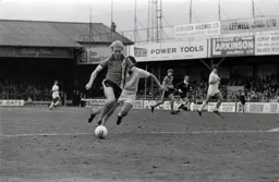 Ron Futcher coming on as sub tries to break the deadlock