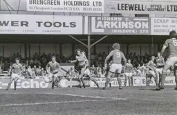 Jimmy Husband nets the first goal