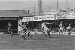 Jimmy Husband tries to penetrate the Rovers defence