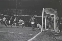 The ball is on its way in