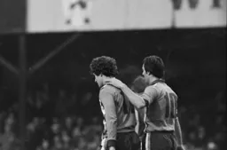 Phil Boersma congratulated for scoring only and winning goal