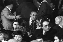 Harry Haslam on the phone to the bench