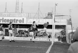 Alan West makes the keeper work