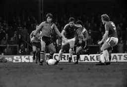 Alan West running midfield