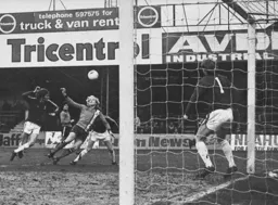 Ron Futcher gets underneath the ball