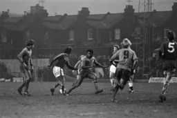 Ricky Hill in midfield battle