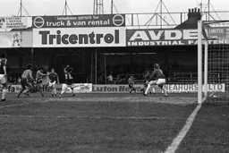 Brian Stein fires a shot from inside the box