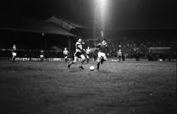 Jimmy Husband hopes to get to the ball first