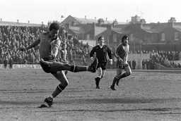 Brian Stein fires in a first half chance