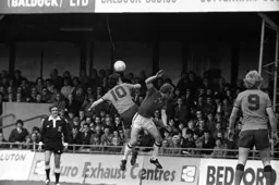 Lil Fuccillo climbs high to beat a defender