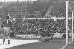 Brian Stein goes close